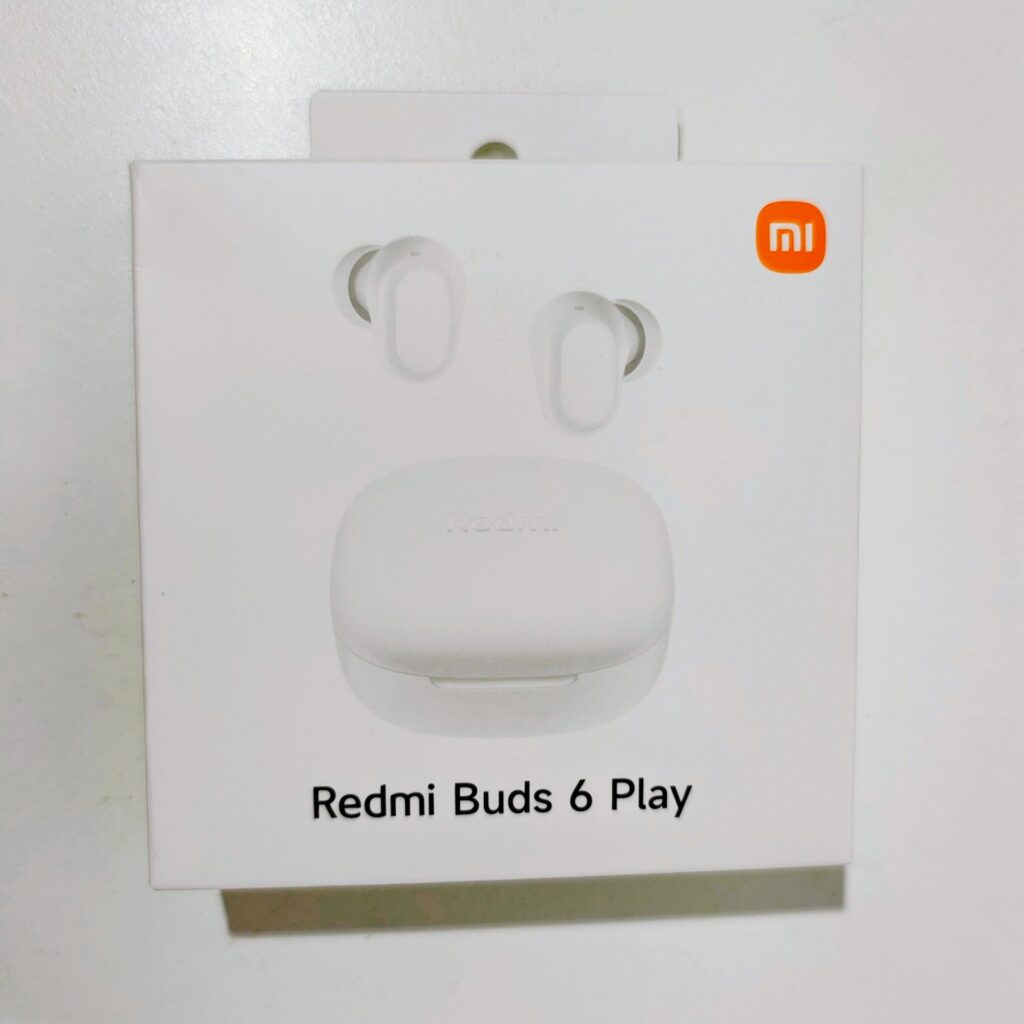 Amazonで買った「Redmi buds 6 Play」をレビュー。iphoneでもAndroid