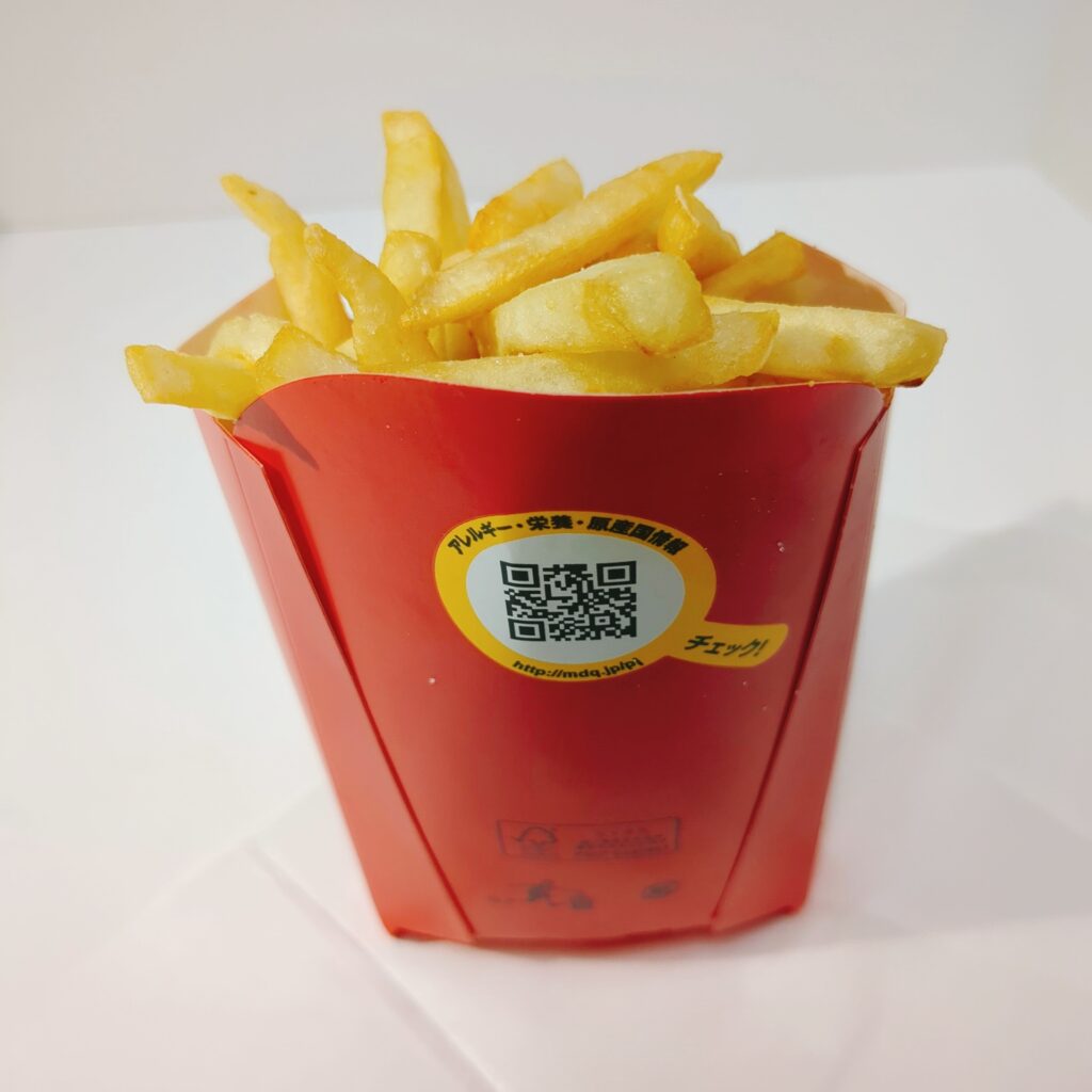 外食・テイクアウト マクドナルド マックフライポテト